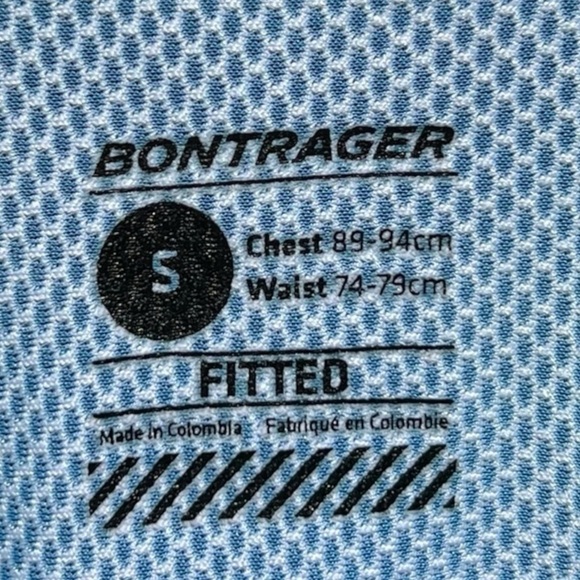 🌻Trek Travel Bontrager 20th Anniversary Fitted Cycling Jersey Men's Size Small - Picture 9 of 9